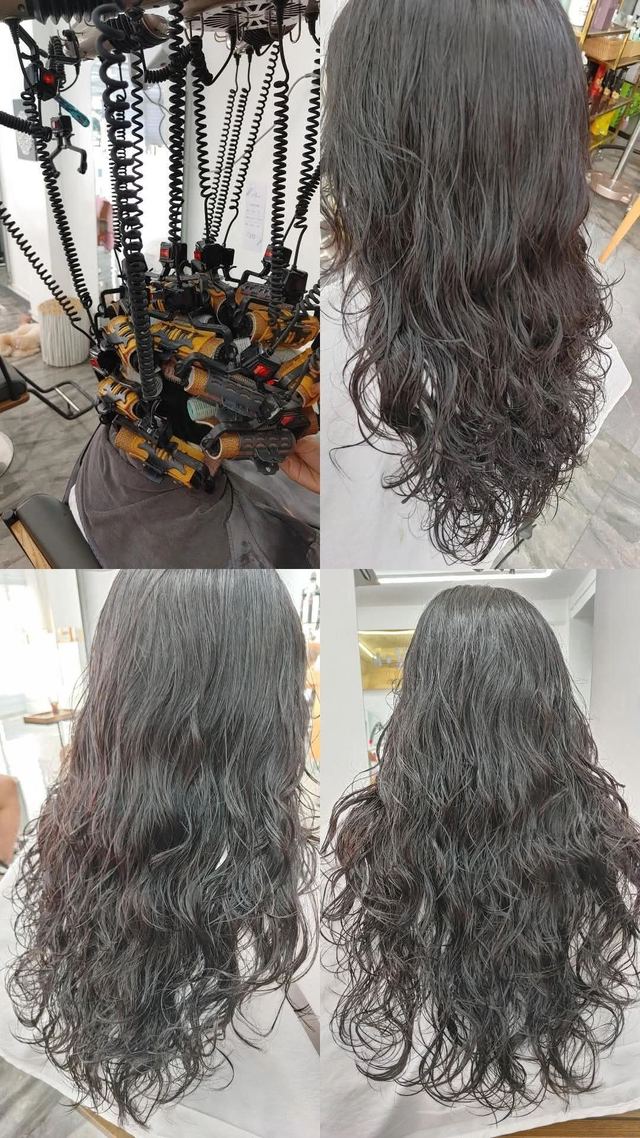 Digital perm at 오월에 salon